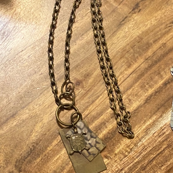 Vintaj Brass findings & necklace lot - Picture 14 of 16